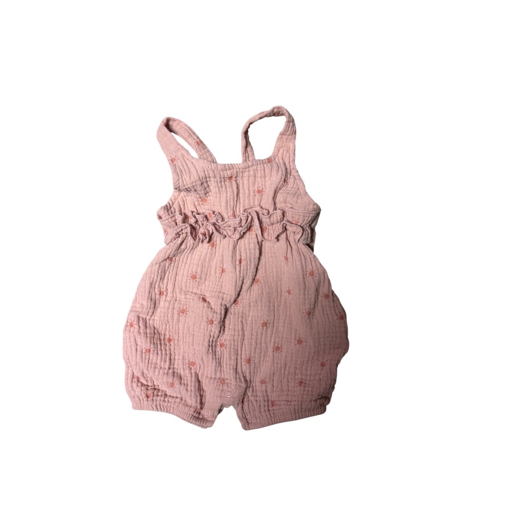 Baby Girl Romper Bundle 0-3M Cat & Jack Emily and Oliver Hearts Floral Knit 4pc - Picture 2 of 9